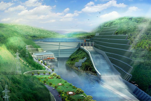 海林老挝南塔河1号水电站项目